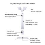 Universal Projector Wall / Ceiling Mount - Image 4