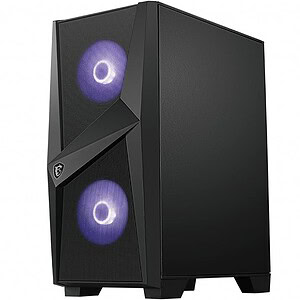 MSI MAG Forge 100R Mid Tower Gaming Computer Case