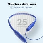 Noise Sense Bluetooth Wireless in Ear Earphones,Neckband Earphones with Fast Charging - Image 3