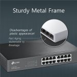 TP-link 16 Ports Network Switch TL-SG1016D Gigabit Desktop Rackmount Switch Network Hub - Image 2