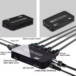 HDMI Switch 4x1 with Audio Extractor Arc Function - Image 5