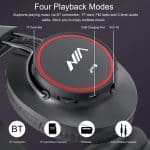 NIA S3000 Over Ear Music Headset Wireless Bluetooth Headphone - Image 4
