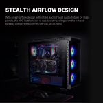 XPG Battlecruiser Mid-Tower ATX PC Gaming Case - Image 4