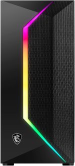 MSI MAG VAMPIRIC 100R Mid Tower Gaming Computer Case 'Black - Image 3