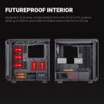 XPG Battlecruiser Mid-Tower ATX PC Gaming Case - Image 3
