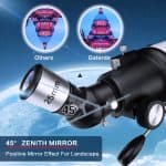 Landveiw Telescopes for Astronomy, 80mm Aperture 500mm Focal Length - Image 2