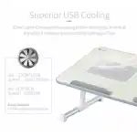 A8 Laptop Folding Table+ USB Cooler Fan - Image 6