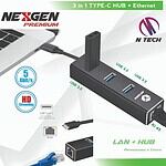 NEXGEN 3 IN 1 TYPE C HUB