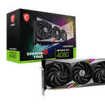 MSI RTX 4080 GAMING X TRIO Graphics Card 16GB GDDR6X PCI Express 4.0 Video Card
