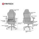 Fantech LEDARE GC192 Gaming Chair - Image 5
