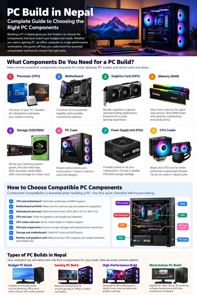 What Components Do You Need for a PC Build image