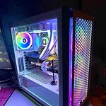 Intel core i9-12900K 12 Gen RTX 3080 , RTX 3080 10 GB CORSAIR 4000D WHITE CASING