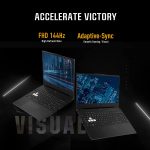ASUS TUF Dash F15 Gaming Laptop (2022), 15.6" 144Hz FHD Display, Intel Core i7-12650H, GeForce RTX 3050 16GB DDR5, 512GB SSD, Thunderbolt 4, Thunderbolt 4, Windows 11 Home, Off Black - Image 5