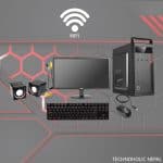Assembled Desktop PC Set With 15″ Monitor