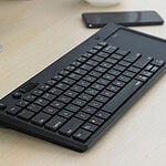RAPOO K2800 KEYBOARD WITH TOUCHPAD WIRELESS BLACK