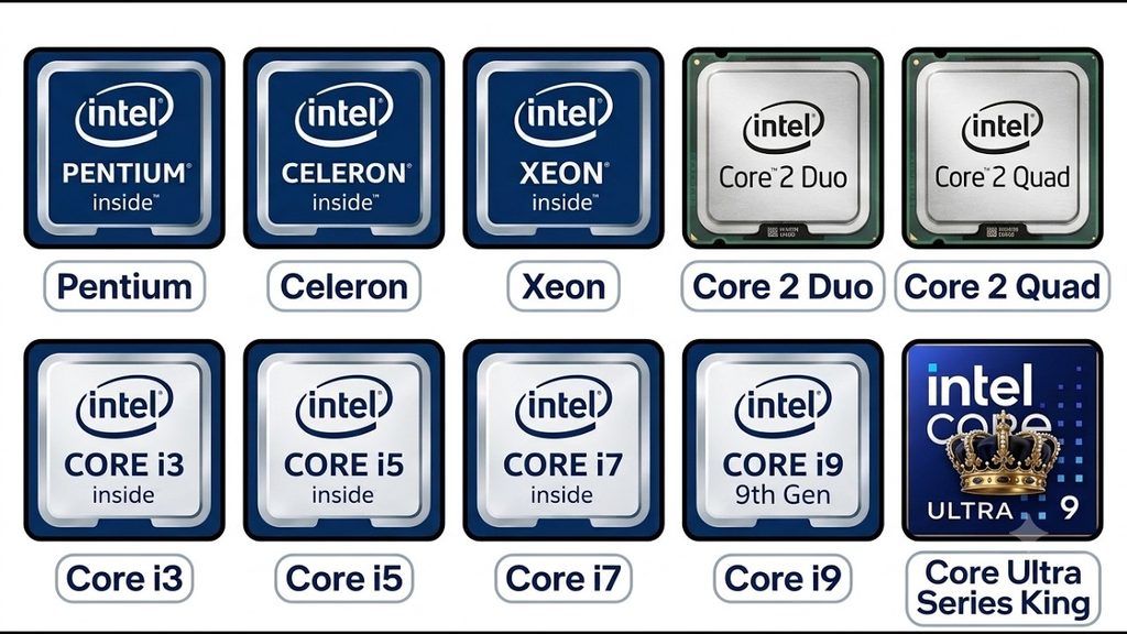 Intel Processor Generations Explained