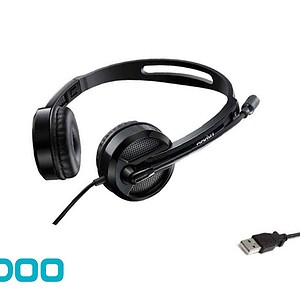 Rapoo H120 - Black - USB Stereo Headset