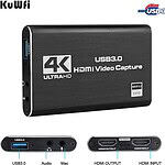 Video Capture Card 4K HDMI to USB 3.0