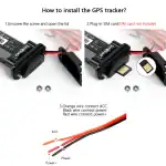 Waterproof gps tracker