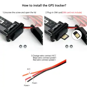 Waterproof gps tracker