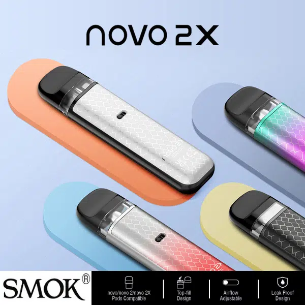 SMOK Novo 2X Vape Pod Kit 800mAh - Gadget House Nepal