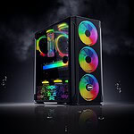Soeyi 700 Transparent Gaming Case