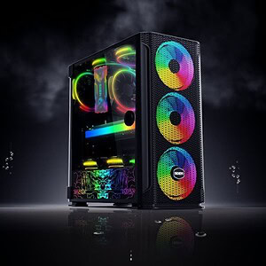 Soeyi 700 Transparent Gaming Case