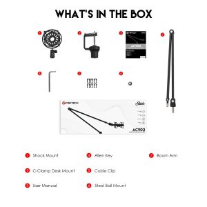AC902 MICROPHONE BOOM ARM