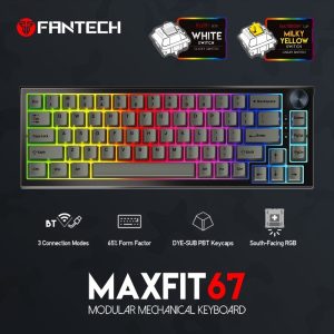 FANTECH MAXFIT67 MK858 RGB MECHANICAL HOTSWAP KEYBOARD