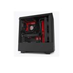 NZXT H510 ATX Mid Tower PC Gaming Case White / Black And Red - Image 2