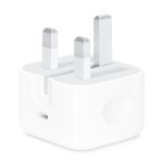 The Apple 20W USB‑C Power Adapter offers fast, efficient charging at home, in the office, or on the go