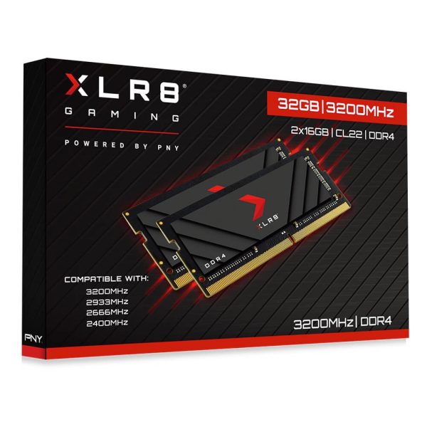 PNY XLR8 Gaming DDR4 3200MHz Notebook Memory
