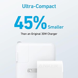 Anker USB C Charger 33W, 323 Charger