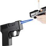 Windproof Gun Lighter with Cigarettes Holder Box - Image 6