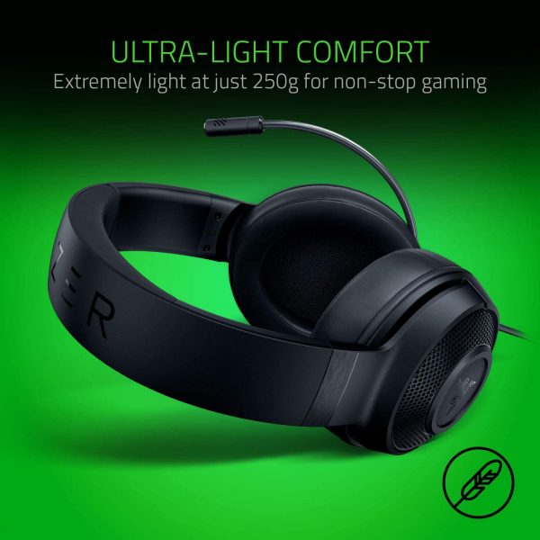 Razer Kraken X Ultralight Gaming Headset 7.1 surround sound