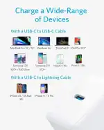Anker 65W PD Charger Adapter with 6 ft USB-C to USB-C Cable - Image 7