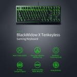 Razer BlackWidow X Keyboard Tenkeyless Mechanical Green Switch - Image 4