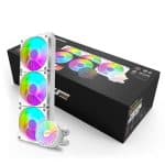 Darkflash Radiant DC 360 Liquid CPU Cooler white