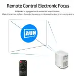 AUN A001 Pro 4K Android Projector TV Home Theater Portable LED Projector Game Beamer - Image 4