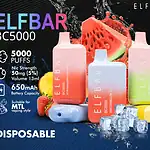 ELFBAR BC5000 Disposable Vape Pod Device - 5000 Puffs