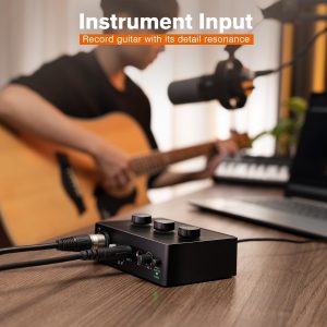 FIFINE SC1 RECORDING USB MIXER WITH 48V POWER