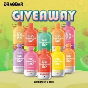 DRAGBAR C1 DISPOSABLE STARTER KIT 10K PUFFS