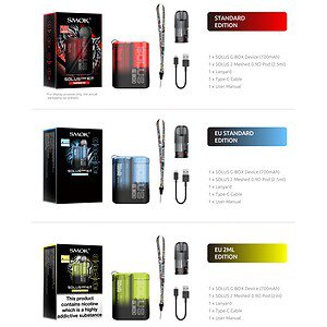SMOK Solus G Box Pod Kit Vape