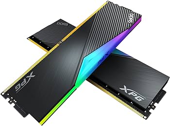 XPG Lancer 16GB DDR5 Desktop RAM. Featuring blazing-fast 5200MHz frequencies, ARGB lighting, and support for AMD EXPO & Intel® XMP 3.0 Overclocking. Unlock a new level of performance for your Intel and AMD base systems with DDR5 technology.