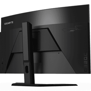 GIGABYTE G32QC Curved Gaming Monitor back veiw