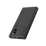 Promate 10000mAh Super-Slim Power Bank, black