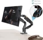 NB North Bayou Dual Monitor Desk Mount Stand / Arm - Fully Adjustable for 17-27 Inch Screens - Image 3