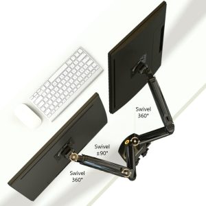 NB North Bayou Dual Monitor Desk Mount Stand