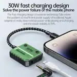 Plextone GS1 iPhone Splitter Lightning Adapter