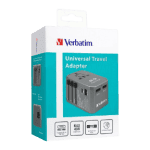 Verbatim 4.8A 4 Ports Traveller Charger